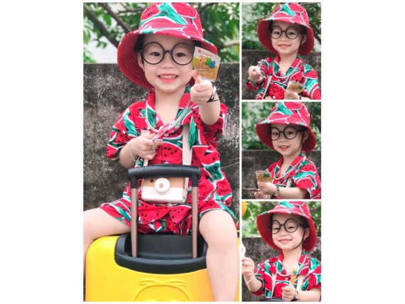 NÓN DƯA HẤU ĐỎ